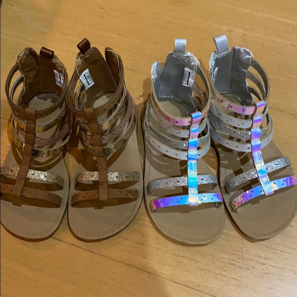 Toddler sandle BUNDLE!! Size 7!
